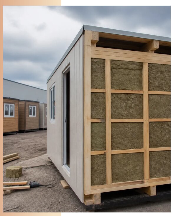 Изготовление и аренда каркасных бытовок под ключ в Усинске